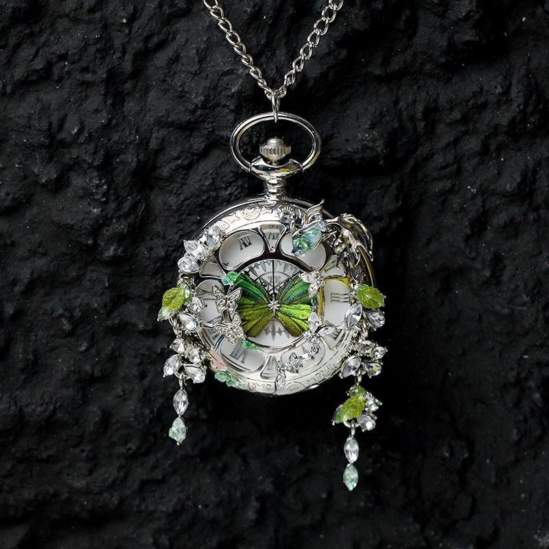 Brassmarkpockets™  Butterfly Pocket Watches