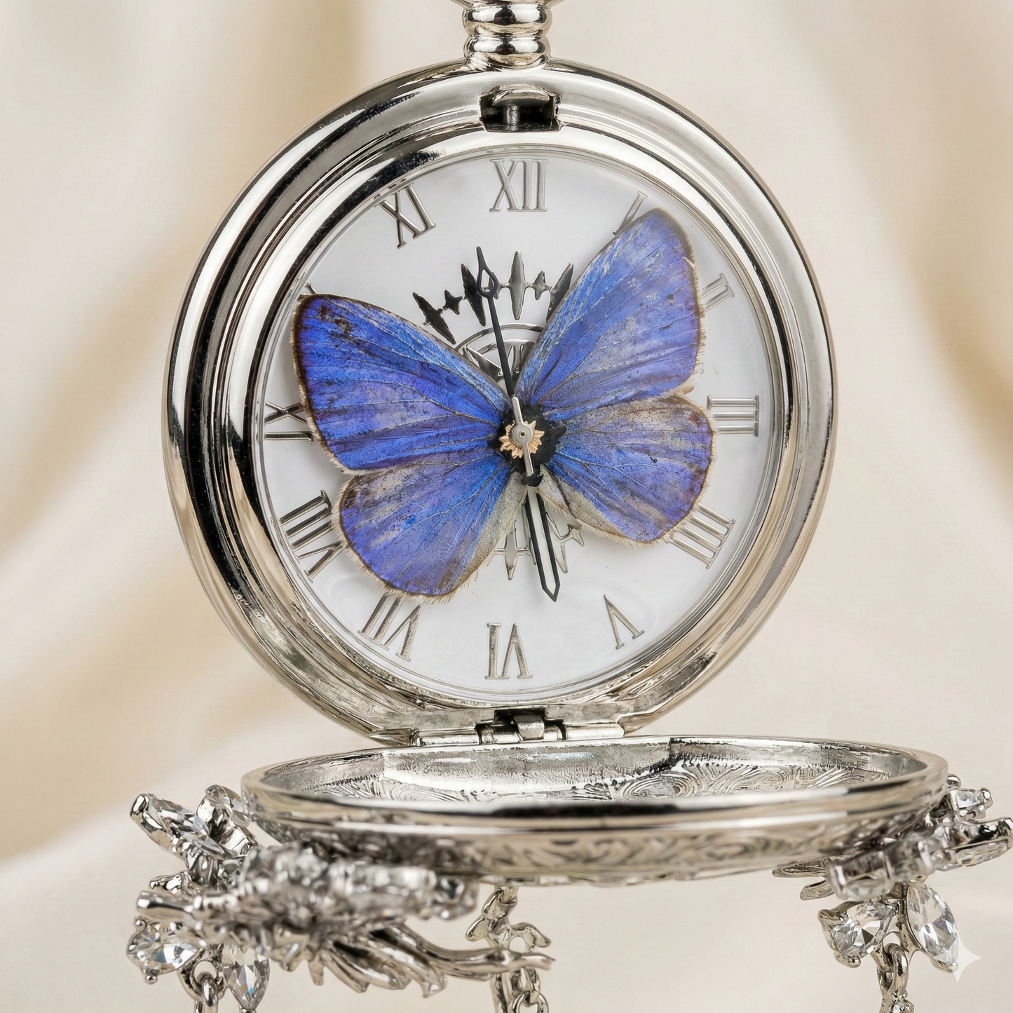 Brassmarkpockets™  Butterfly Pocket Watches