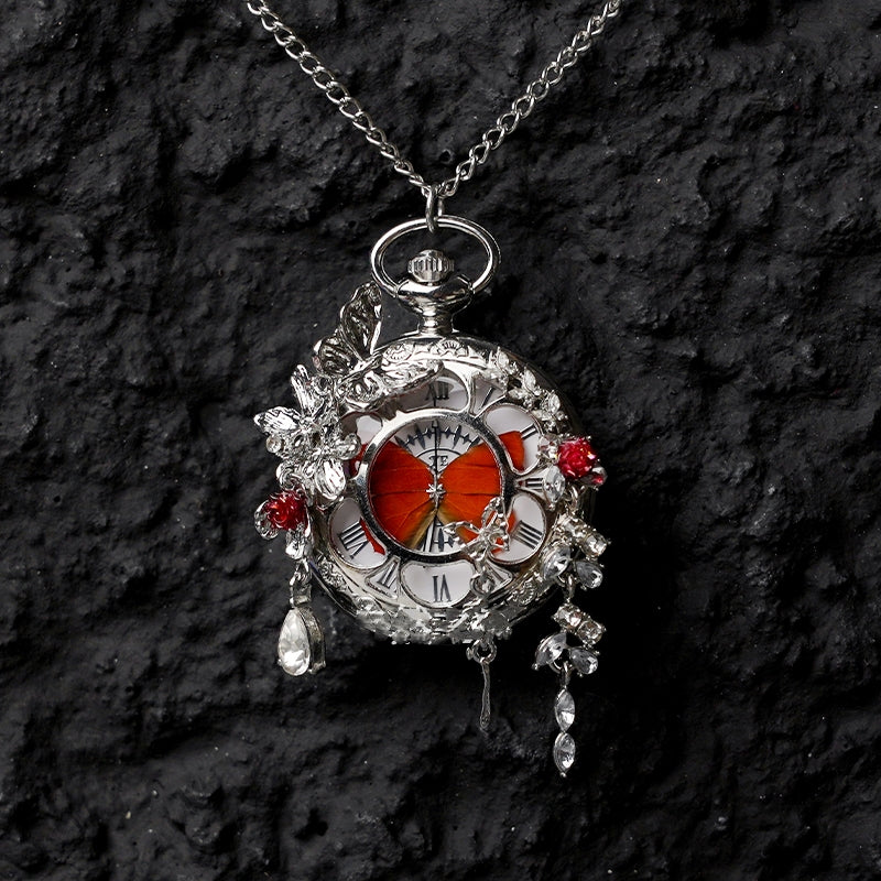 Brassmarkpockets™  Butterfly Pocket Watches